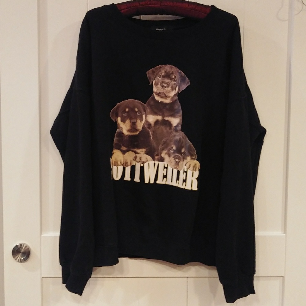 F21+ Rottweiler Sweatshirt